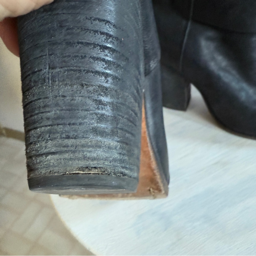 Rag & Bone Classic Newbury Black Ankle Bootie Size 6.5 - Picture 14 of 15